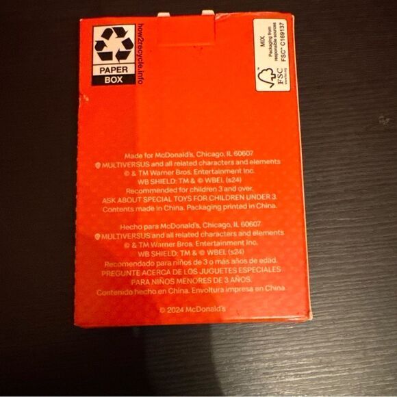 NEW McDonalds Warner Brothers Multiverse Wonder Woman / Bugs Bunny Happy Meal - Picture 2 of 2